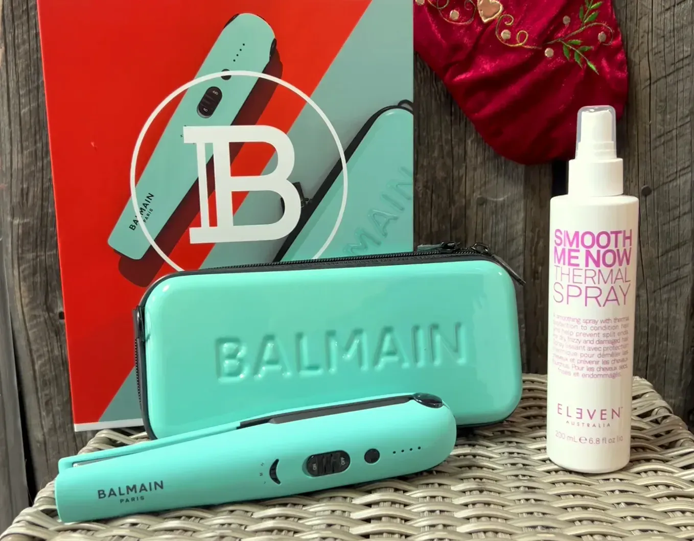 Balmain Curling Iron with Eleven Thermal Spray - Black Friday 2025 Bonus