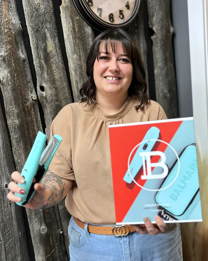 Alysha Recommends the Balmain Cordless Flat Iron - 2026 Trade In Event at Sharper Image