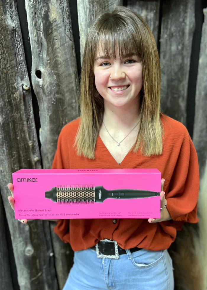 Madi Recommends the Amika Blowout Babe Thermal Brush - 2026 Trade In Event at Sharper Image