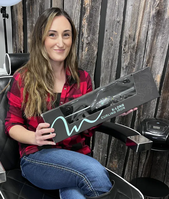 Megan Recommends the Mint Xxtra-Long Curling Iron - 2026 Trade In Event at Sharper Image