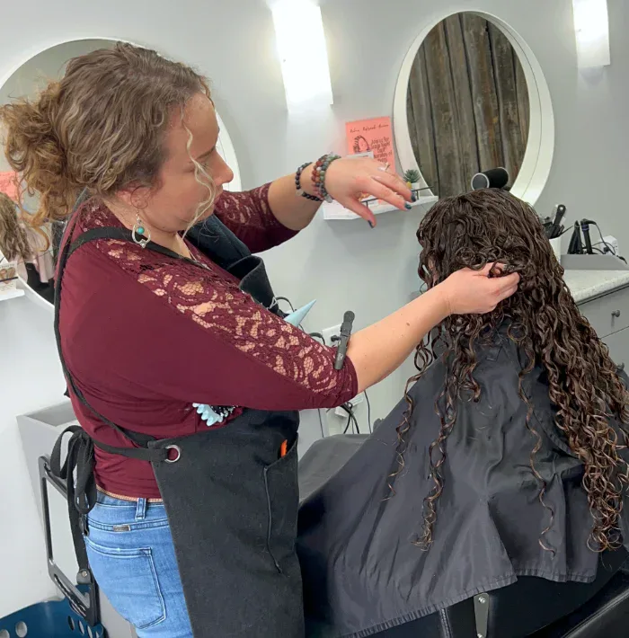 Alexis Says That Each Curl Has Its Own Family - by Sharper Image Hair Salon in Red Deer Alexis Says That Each Curl Has Its Own Family - by Sharper Image Hair Salon in Red Deer