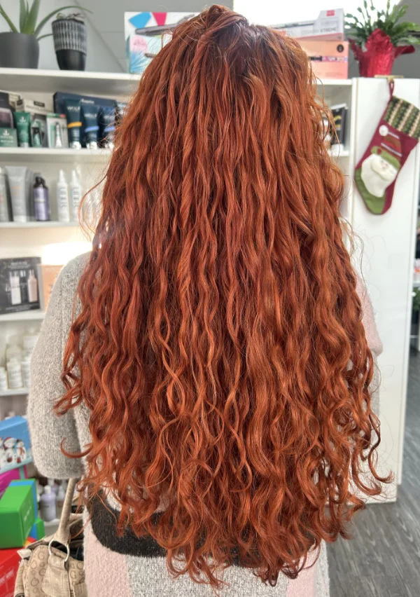 Curly Haircut Client After Service at Sharper Image Hair Design Curly Haircut Client After Service at Sharper Image Hair Design